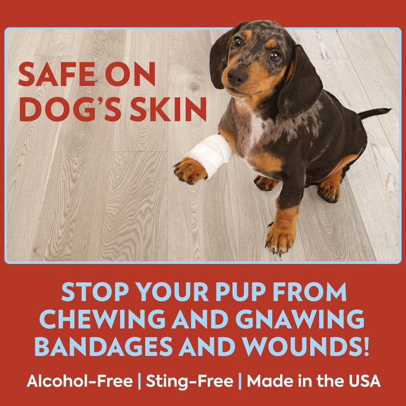 OUT! رعاية الحيوانات الأليفة رذاذ مرير بنكهة الكرز، تدريب الجراء، رذاذ عدم المضغ للكلاب، تدريب الكلاب لتثبيط اللعق والمضغ، غير ملون، تصحيح السلوك، أساسيات الجراء، 32 أونصة - Image 3